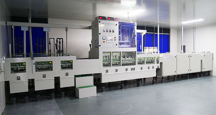 Finished product washing line