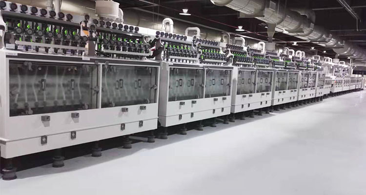 Acid etching line/DES